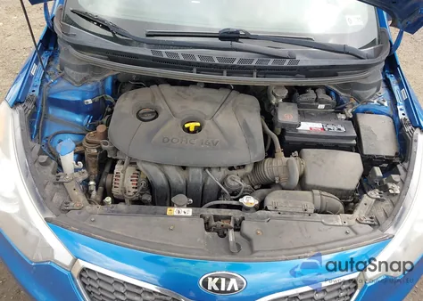 2015 Kia Forte Lx from USA, damaged, VIN KNAFX4A62F5317884